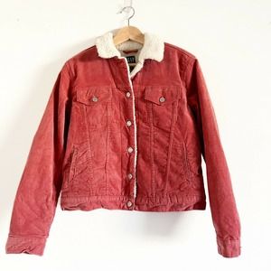 Gap Corduroy Sherpa Lined Jacket